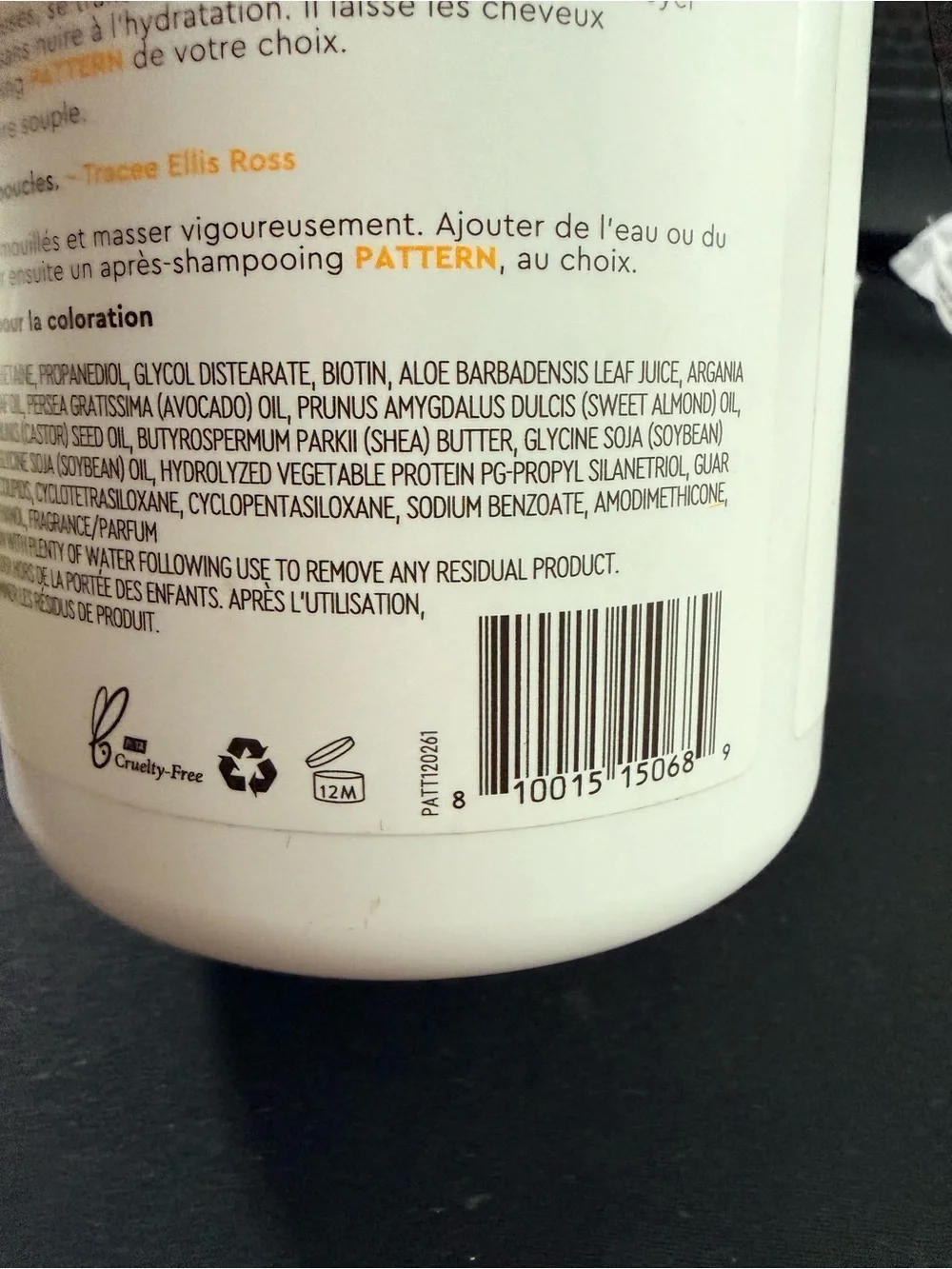 Pattern Hydration Shampoo 25 oz